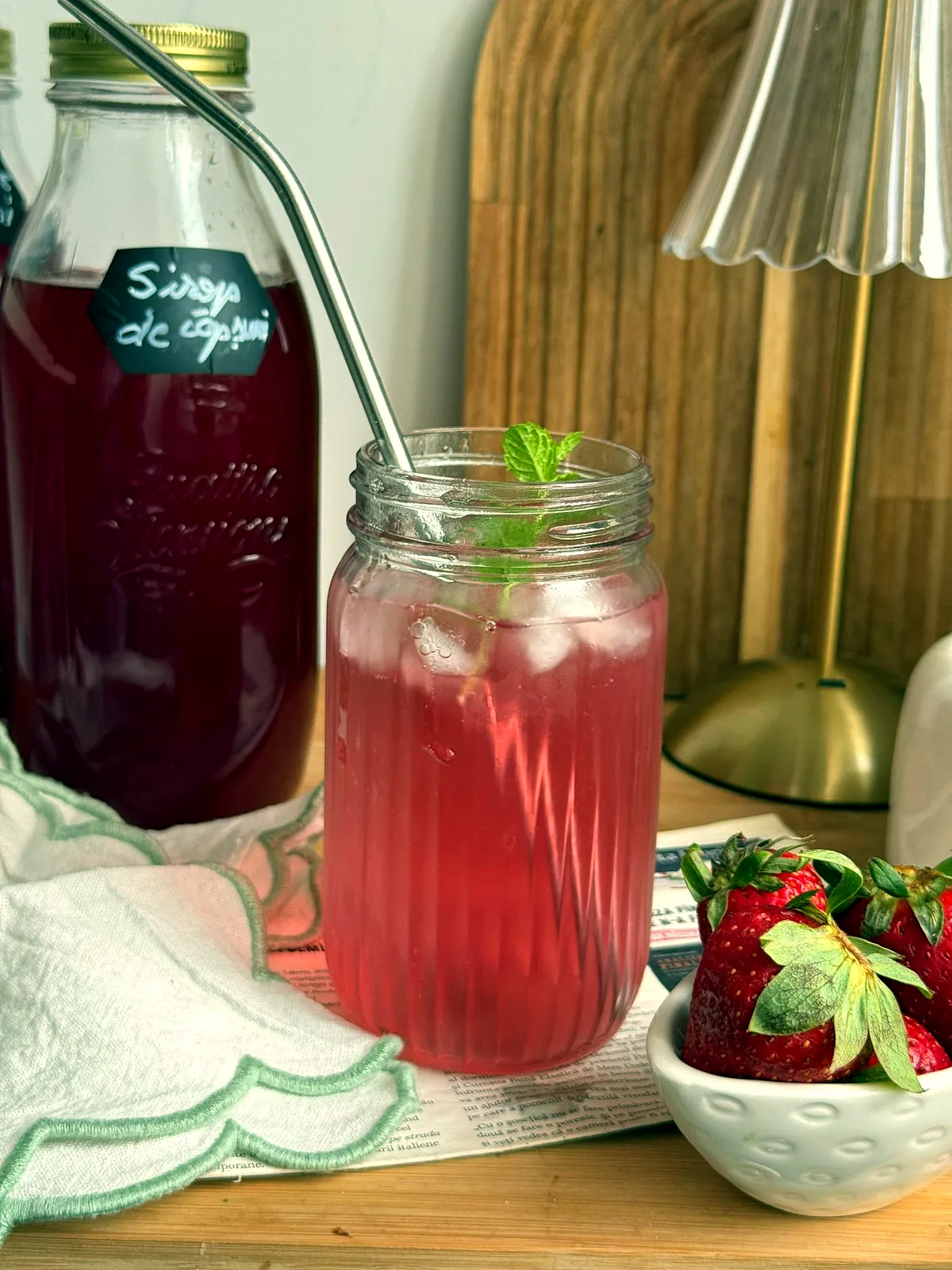Strawberry Syrup – The Simple Summer Recipe