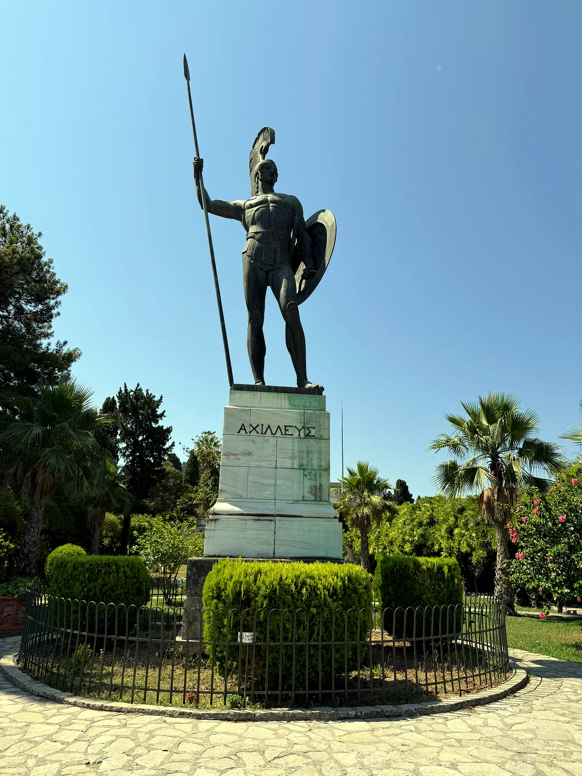 Achilleion Palace and the Aroma of Olive Oil