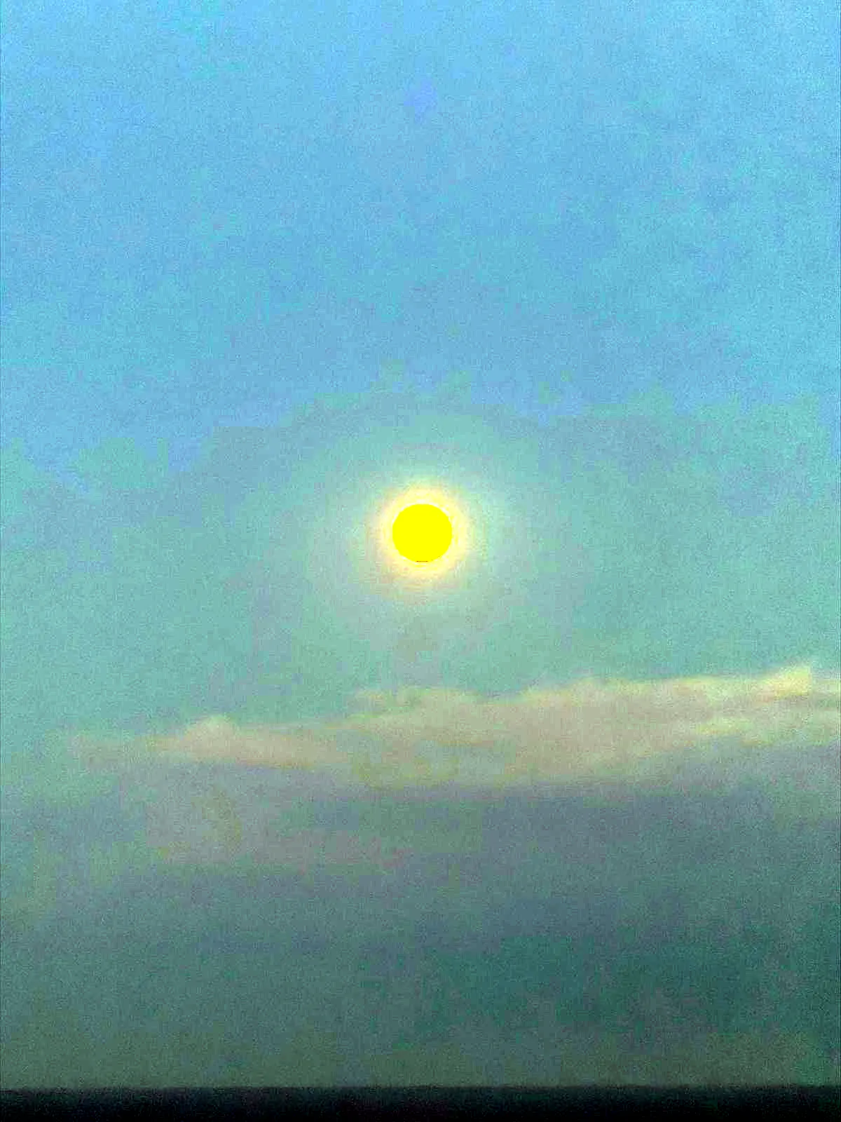Sunset over the eastern Bulgarian coast near Topola